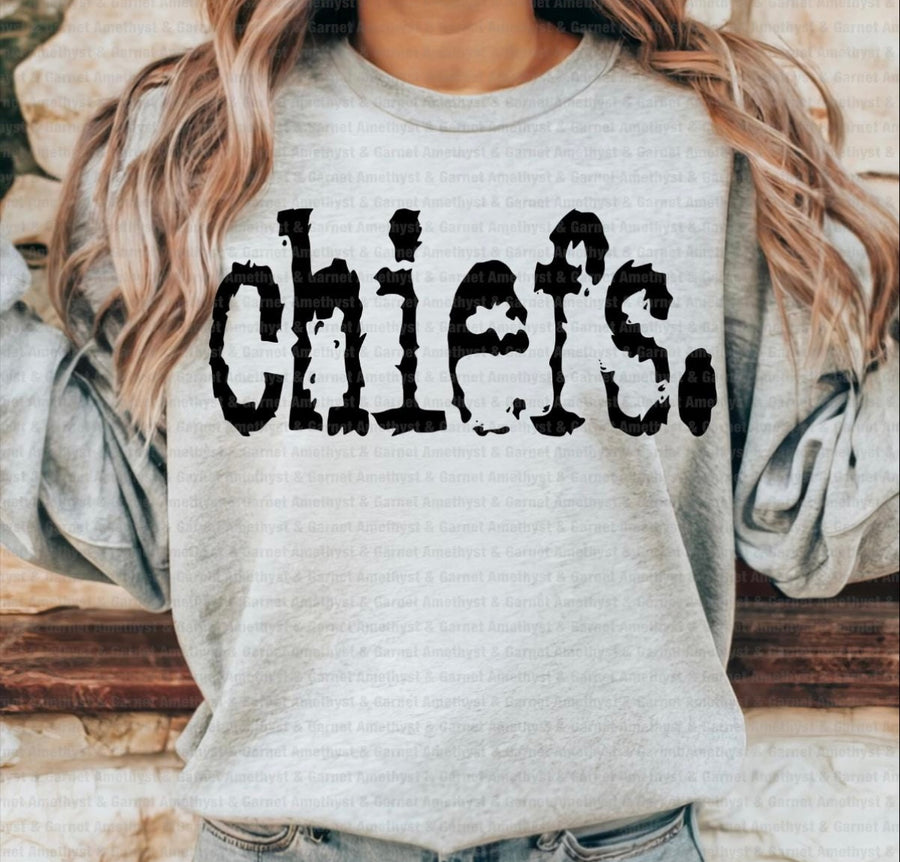 AFC Football Typography Women’s Crewneck