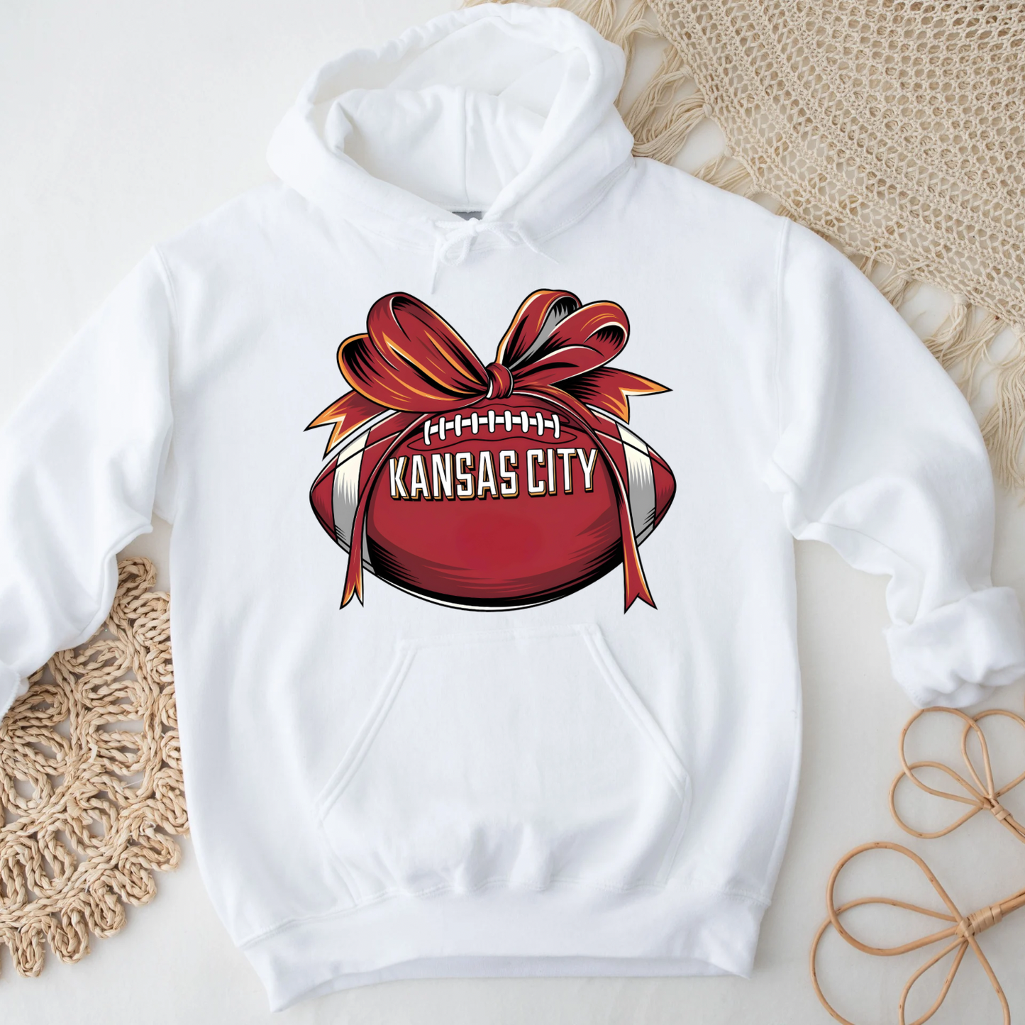 Bow Football Women’s Hoodie