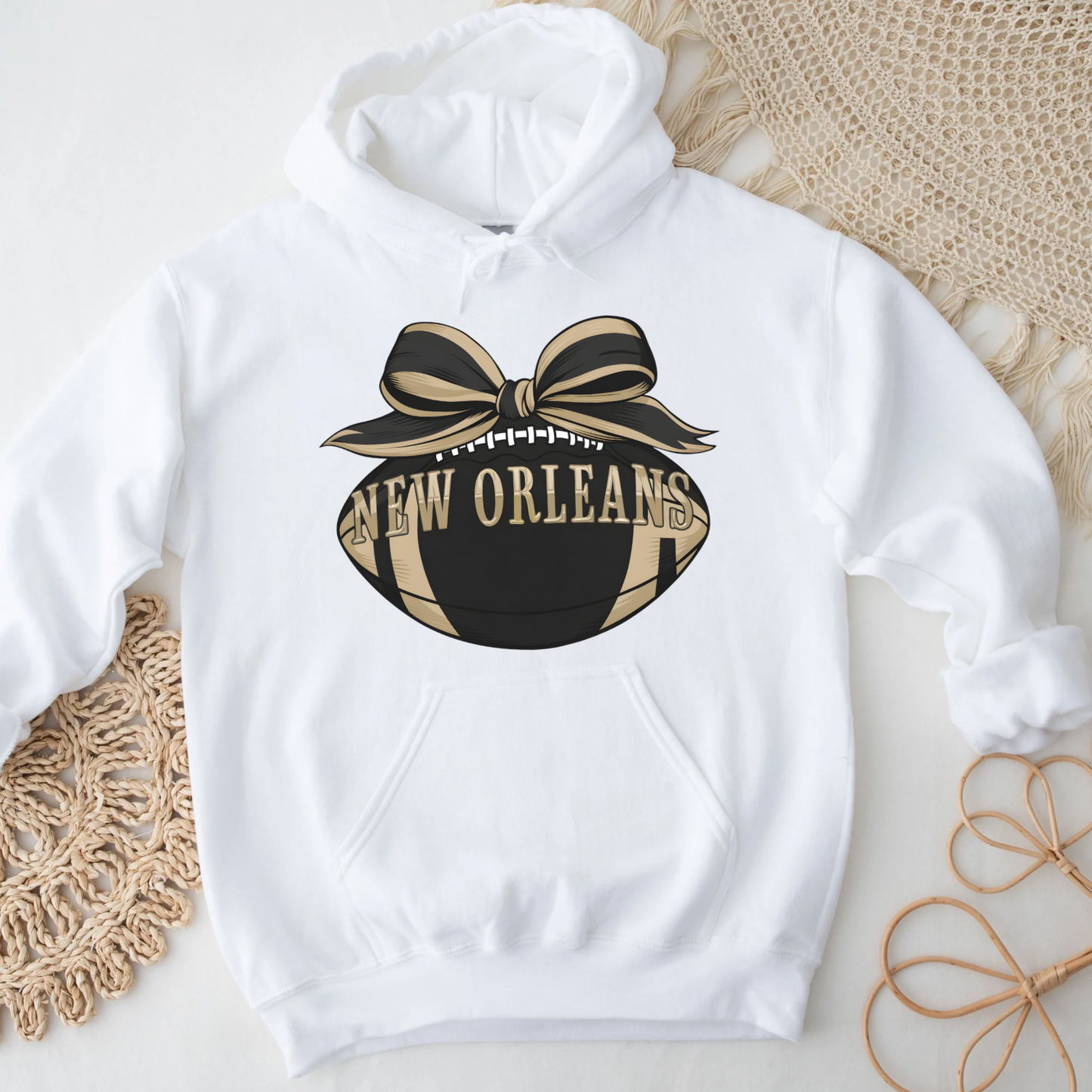 Bow Football Women’s Hoodie