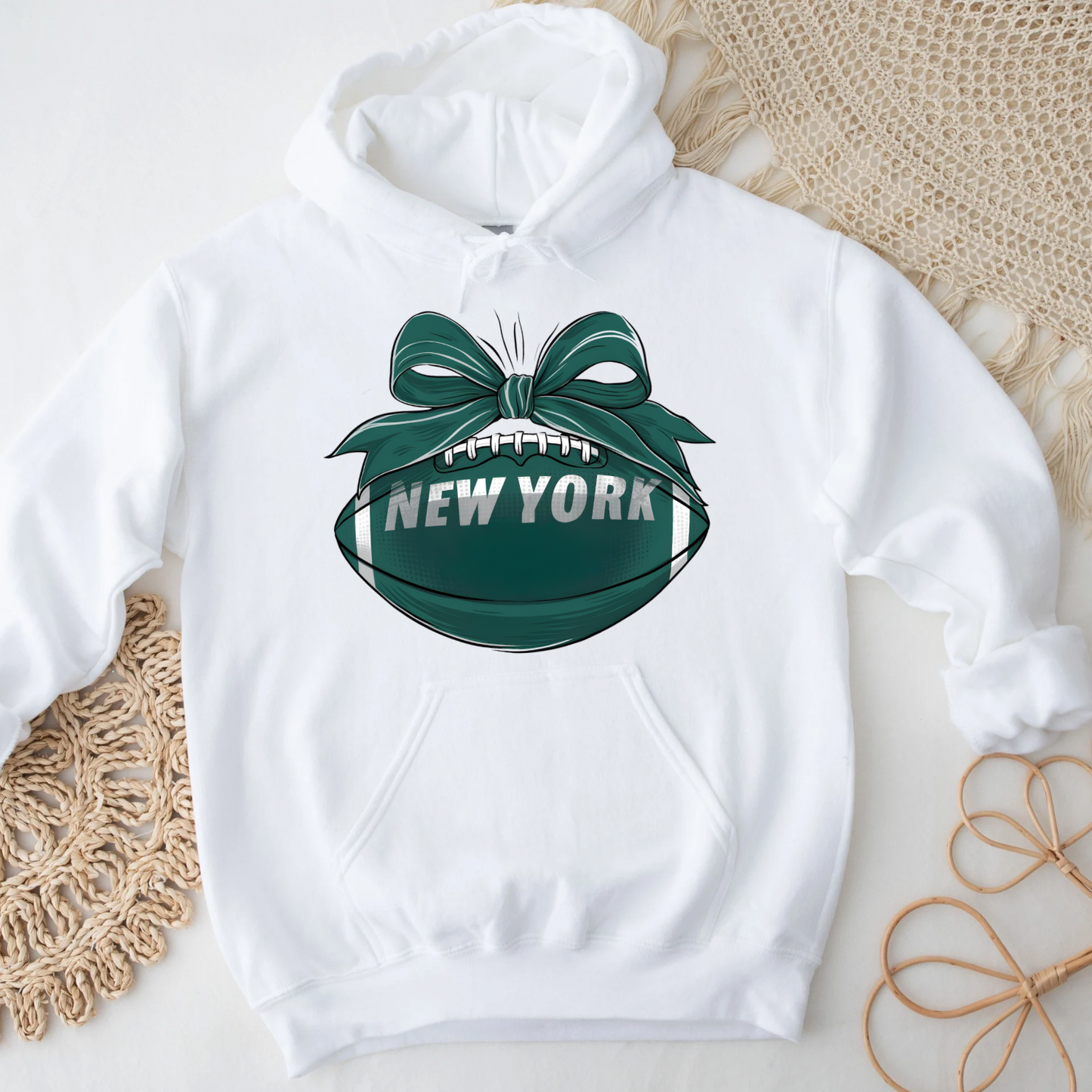 Bow Football Women’s Hoodie