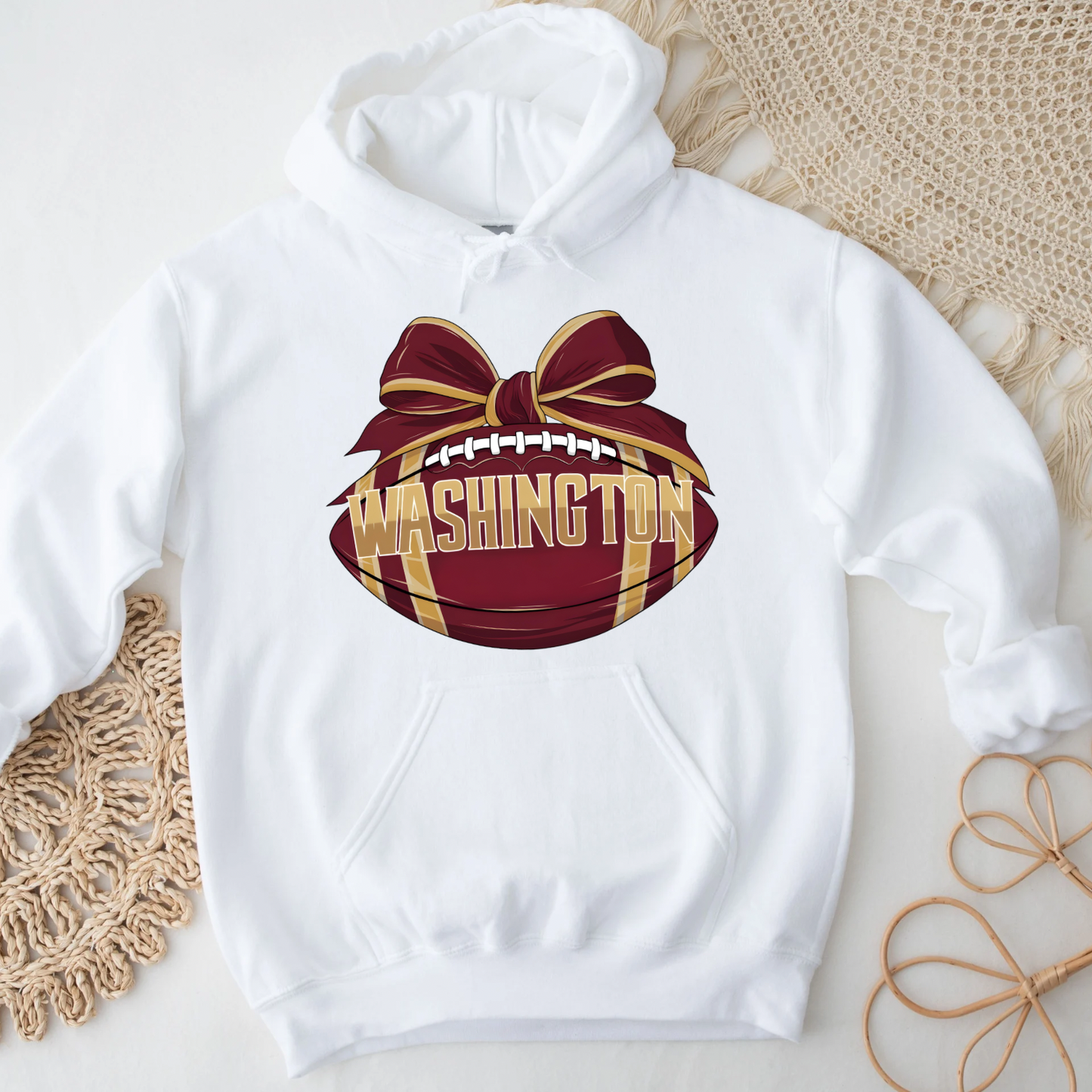 Bow Football Women’s Hoodie
