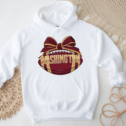 Bow Football Women’s Hoodie