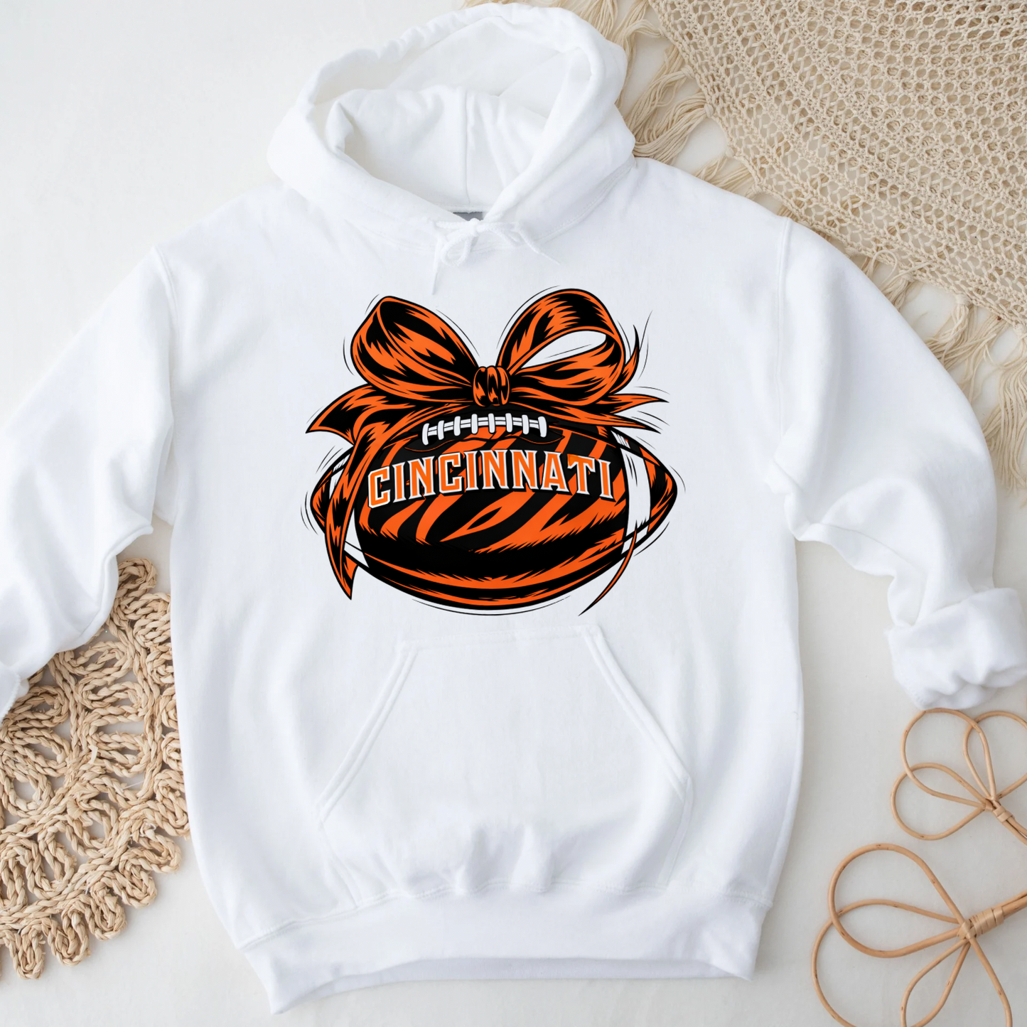 Bow Football Women’s Hoodie