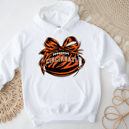 Bow Football Women’s Hoodie