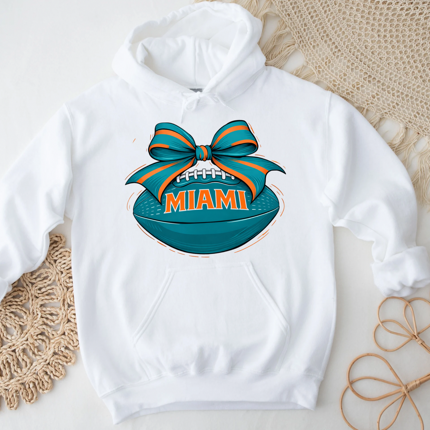 Bow Football Women’s Hoodie