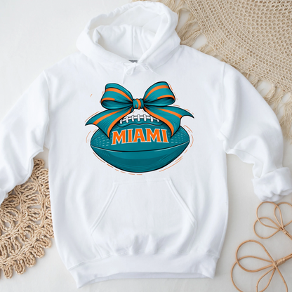 Bow Football Women’s Hoodie