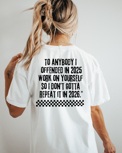 Work On Yourself Women’s Tee-Shirt