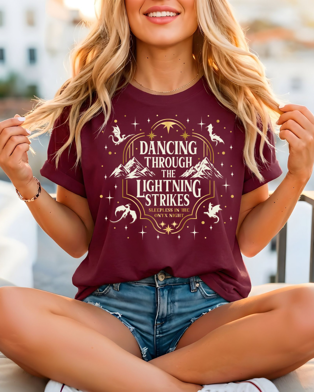 Dancing Through The Lightening Strikes Tee-Shirt