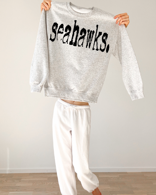 Seahawks Graphic Women’s Crewneck Sweatshirt