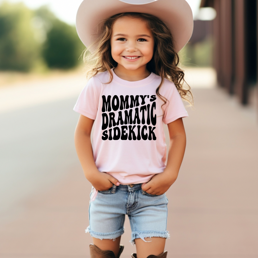 Mommy’s Dramatic Sidekick Kids Tee-Shirt