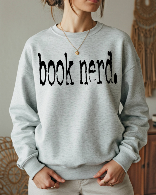 Book Nerd Women’s Crewneck