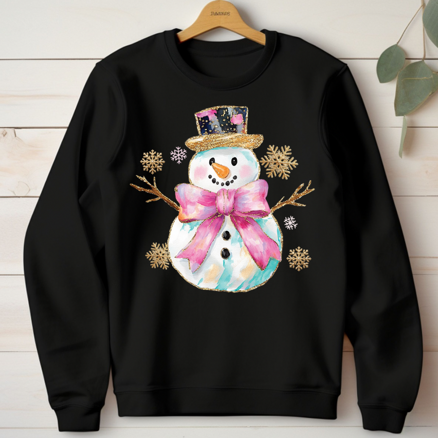 Bow & Snow Glow Crewneck Sweatshirt