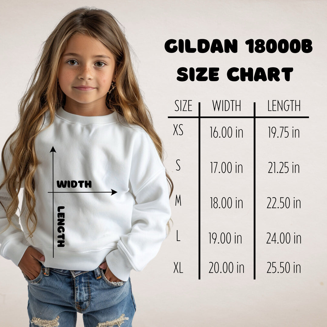 Hugs &amp; Kisses Kids Crewneck Sweatshirt