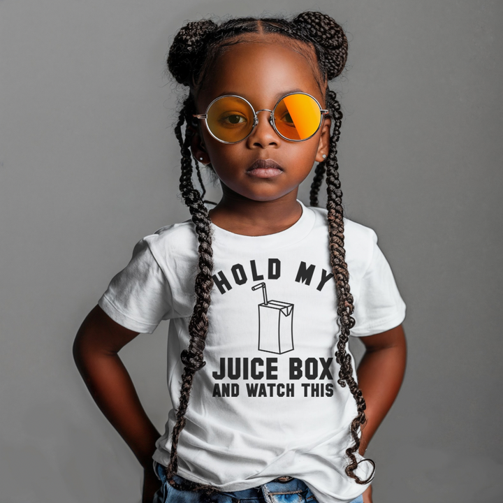 Hold My Juice Box Toddler &amp; Kids Tee-Shirt