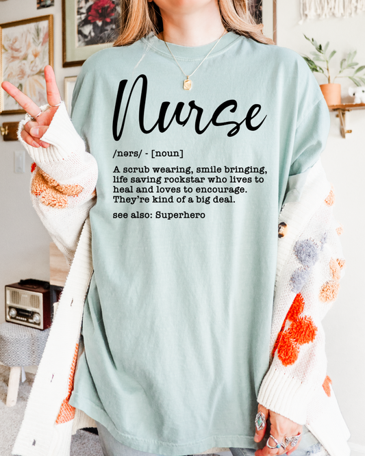 Nurse Definition Tee-Shirt