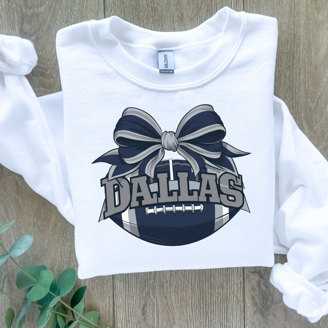 NFC Bow Football Crewneck Sweatshirt