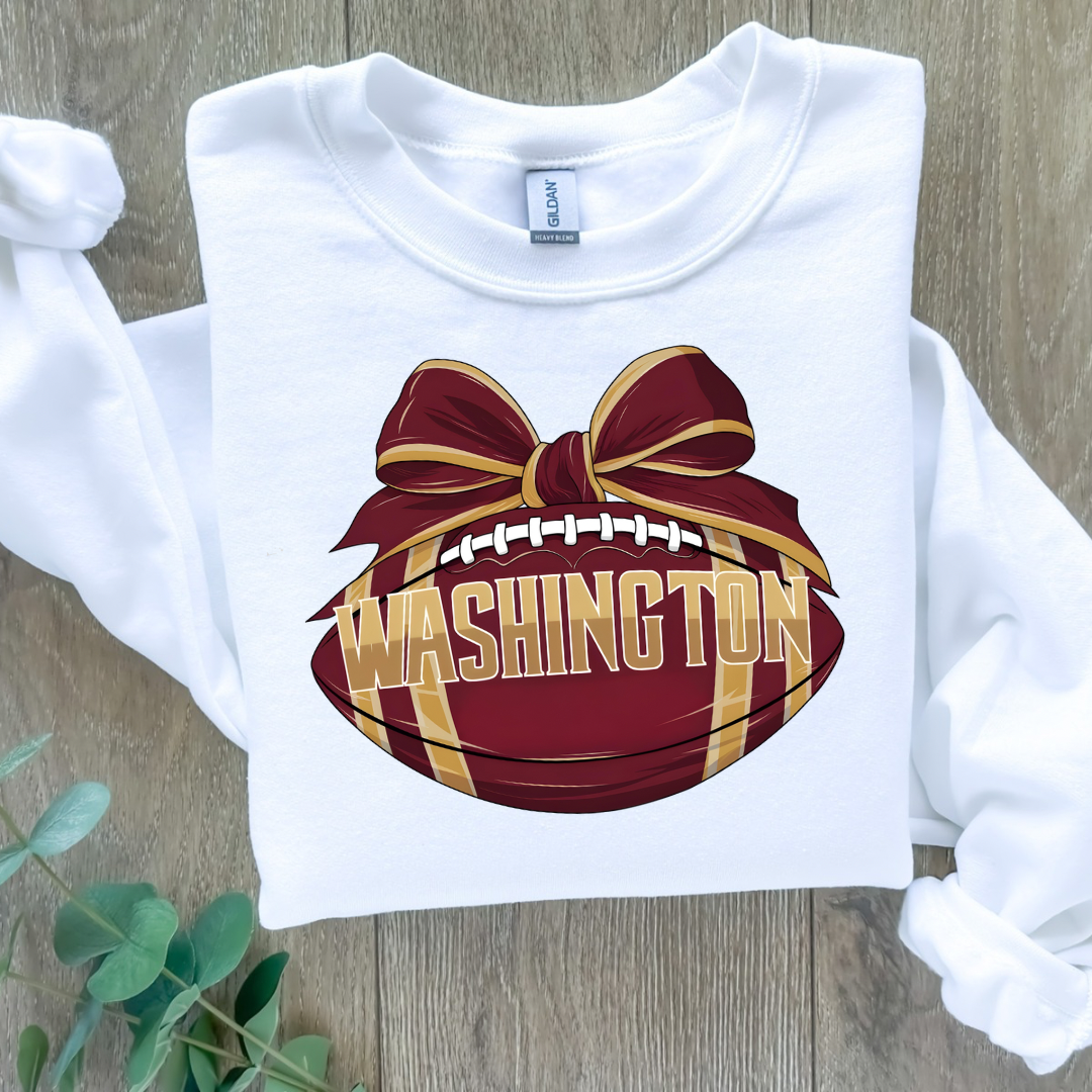 NFC Bow Football Crewneck Sweatshirt