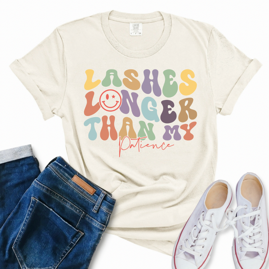 Lashes Longer Than My Patience Tee-Shirt