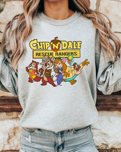 Chipmunks Women’s Crewneck Sweatshirt