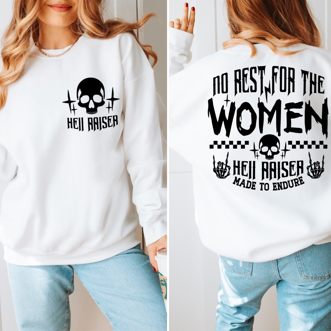 No Rest For The Women Crewneck Sweatshirt