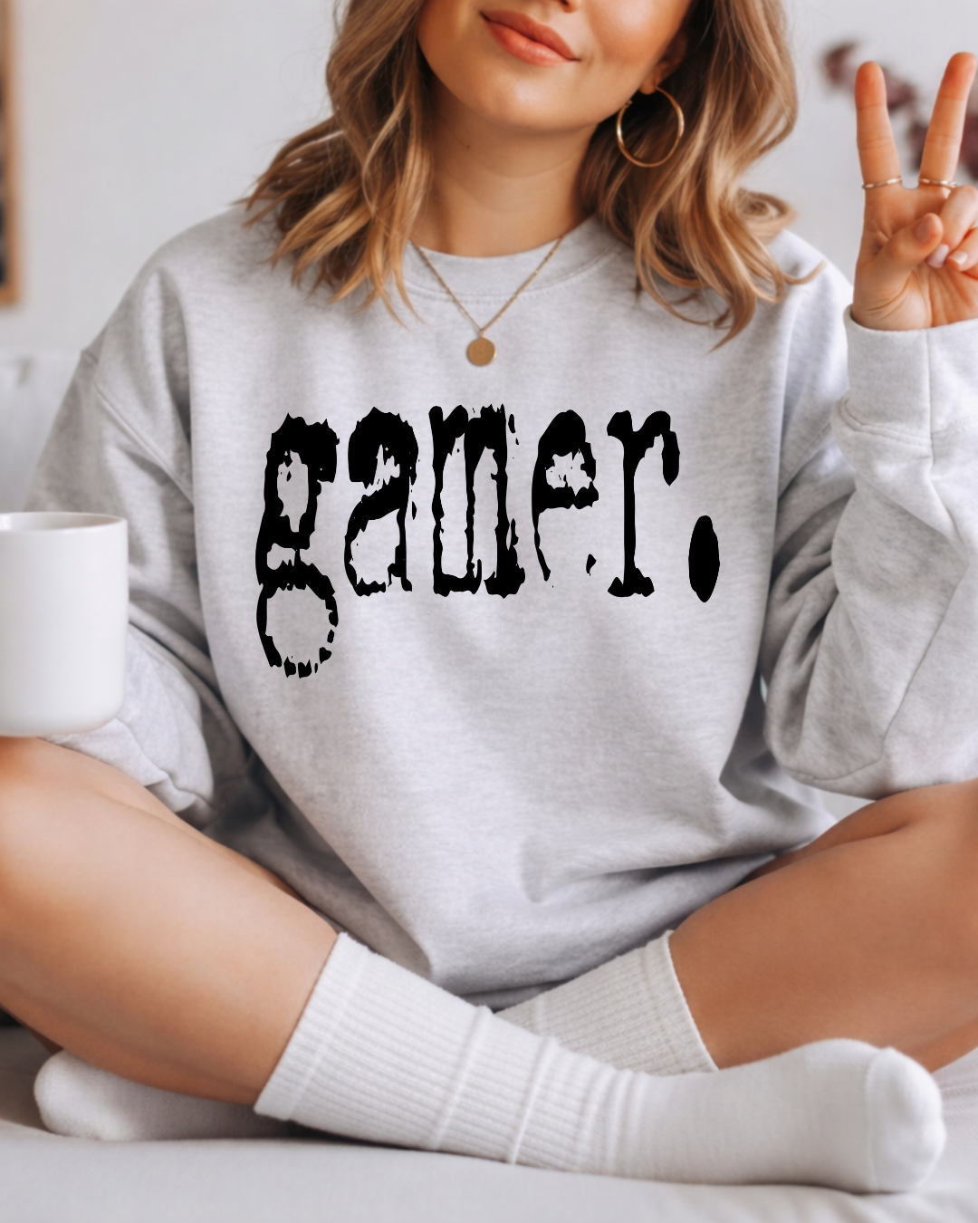 Gamer Women’s Crewneck Sweatshirt