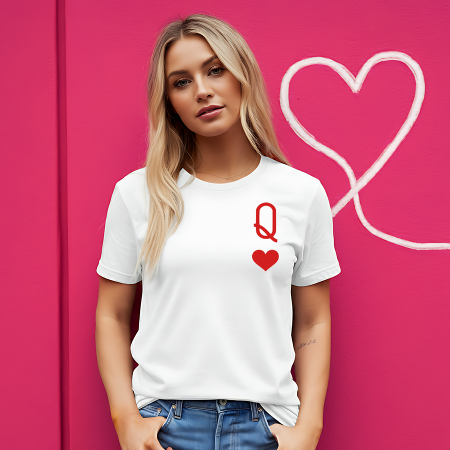 Queen Of Hearts Tee-Shirt