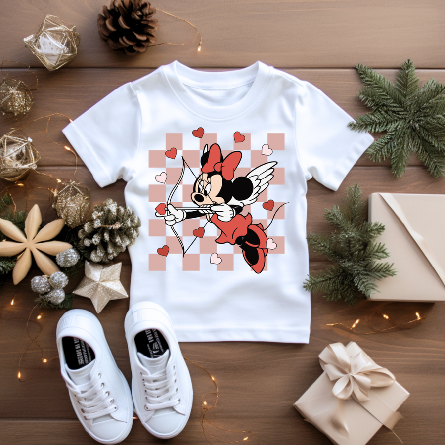 Cupid Minnie Toddler & Kids Tee-Shirt