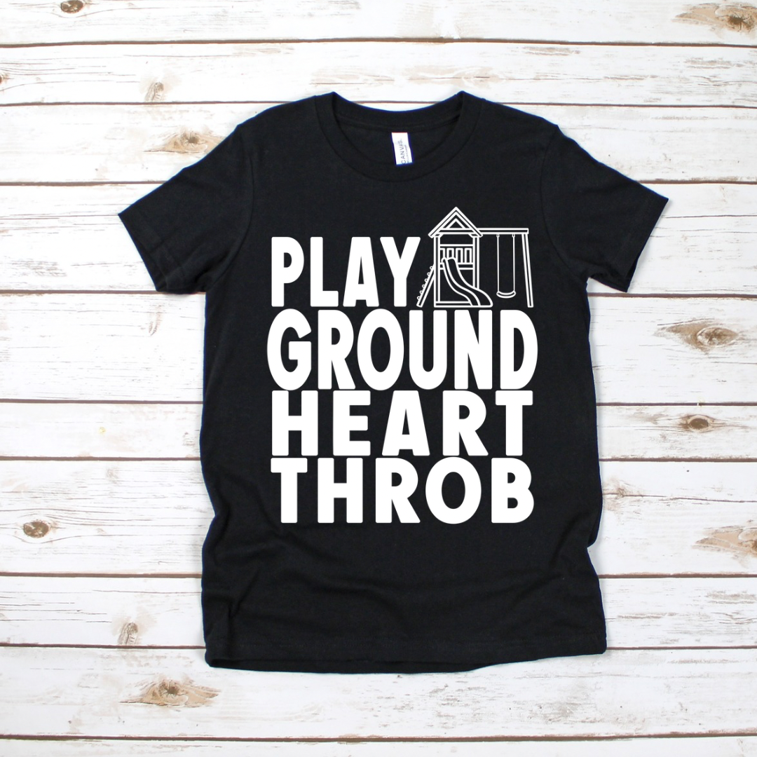 Playground Heart Throb Toddler &amp; Kids Tee-Shirt