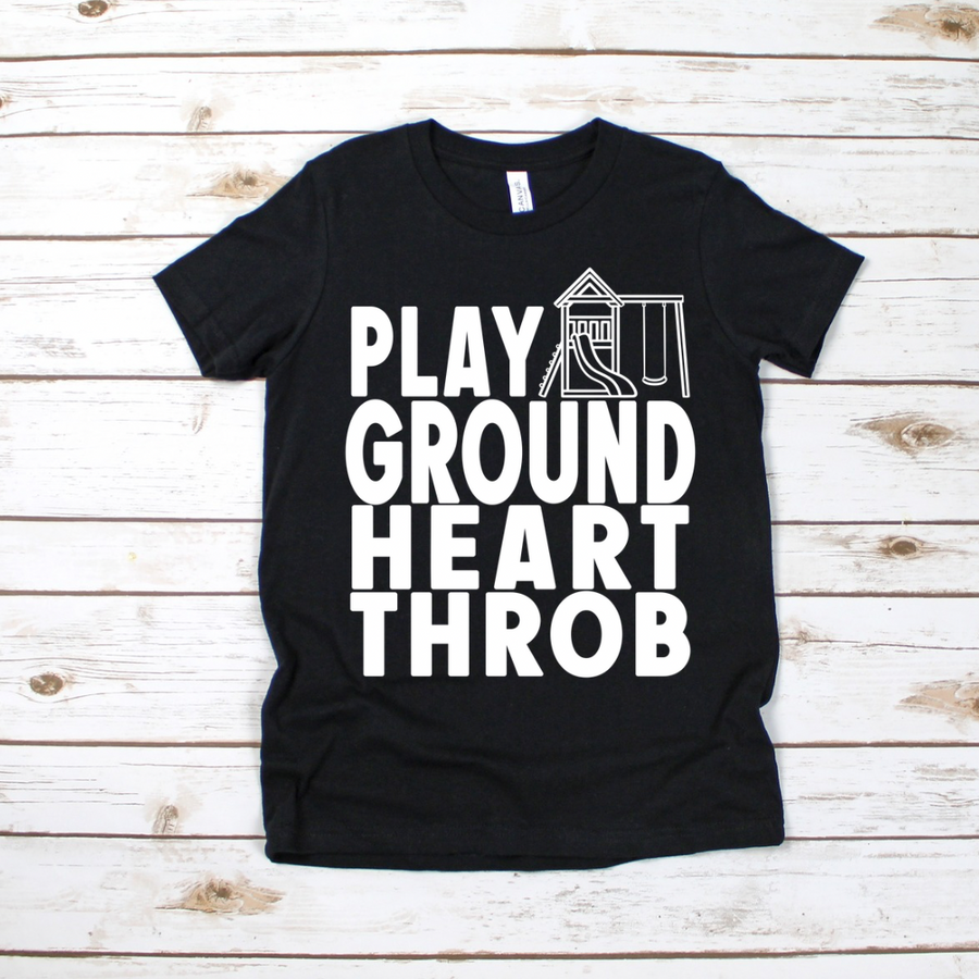 Playground Heart Throb Toddler & Kids Tee-Shirt