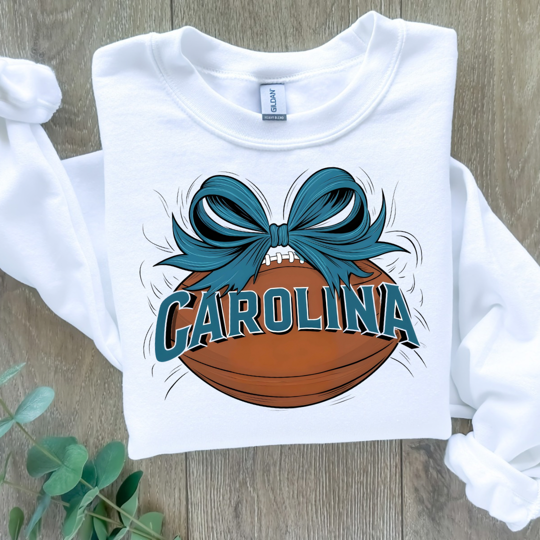 NFC Bow Football Crewneck Sweatshirt