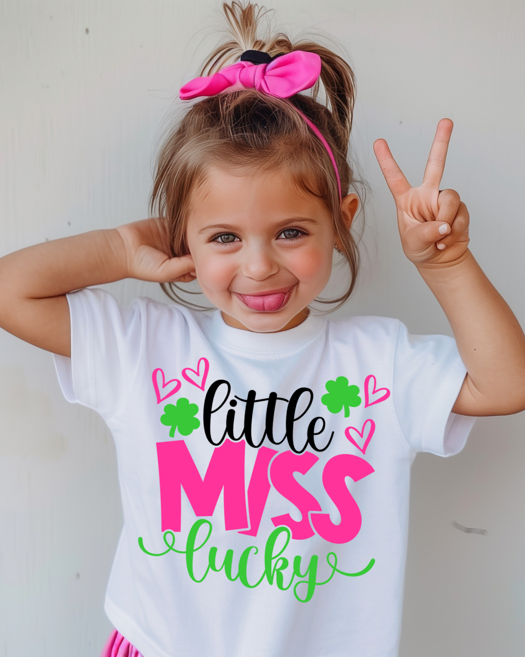 Little Miss Lucky Toddler & Kids Tee-Shirt