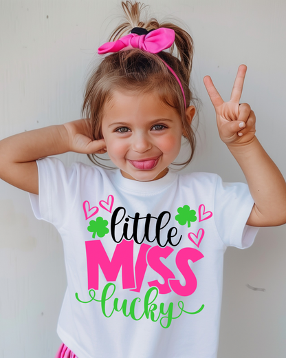 Little Miss Lucky Toddler & Kids Tee-Shirt