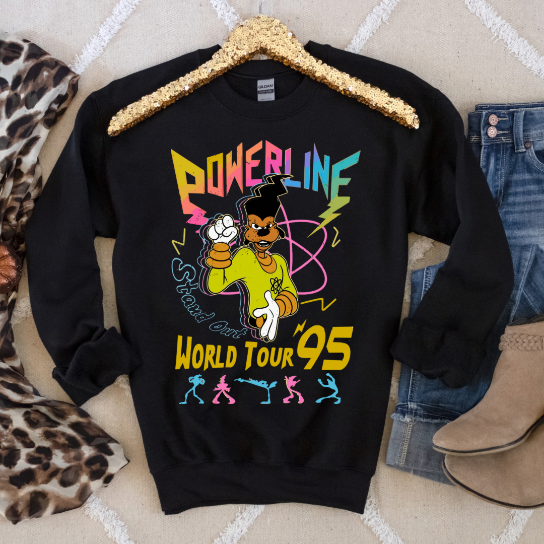 Powerline (Goofy Movie) Crewneck