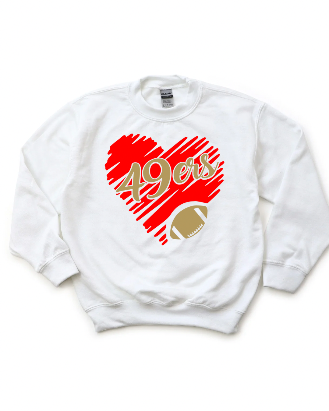 NFC I Heart My Team Kids Crewneck