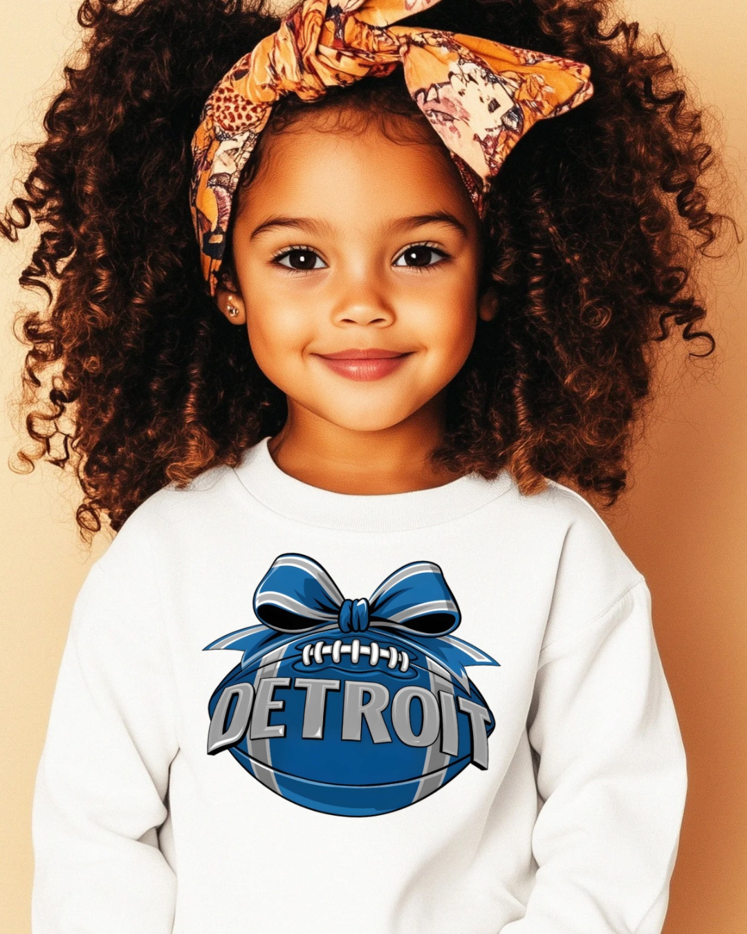 NFC Bow Football Kids Crewneck