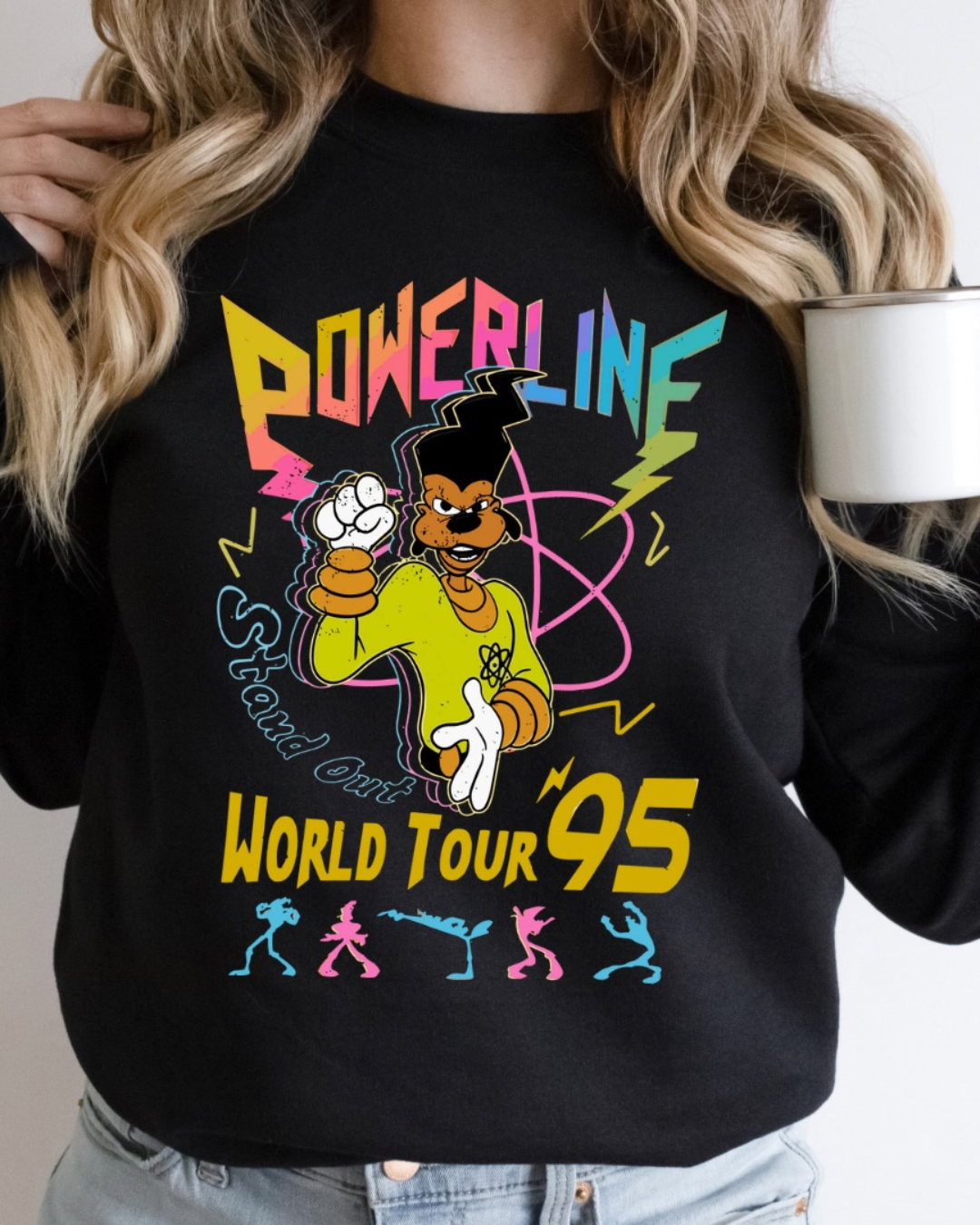 Powerline (Goofy Movie) Crewneck