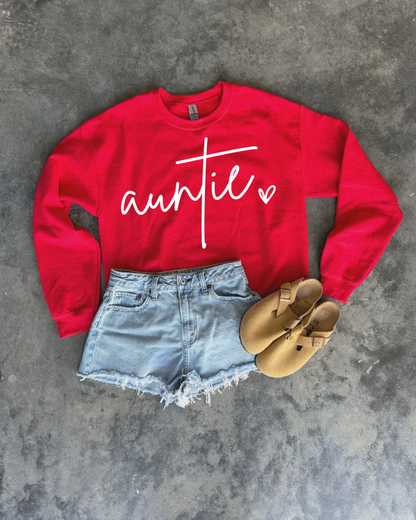 Auntie Love Women’s Crewneck Sweatshirt
