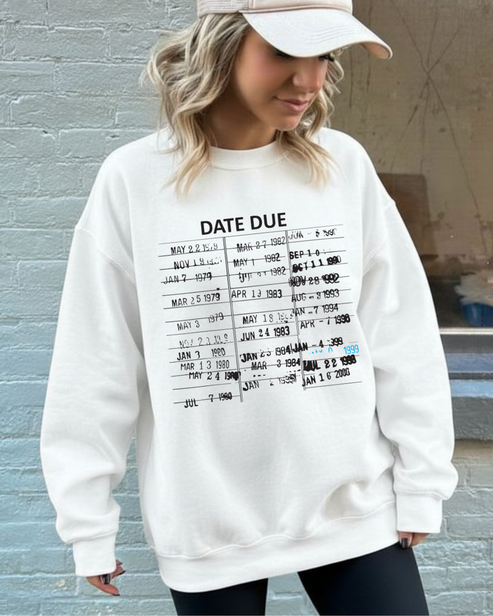 Library Card Legends Women’s Crewneck