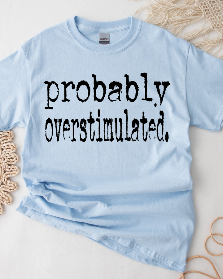 Probably Overstimulated Women’s Tee-Shirt