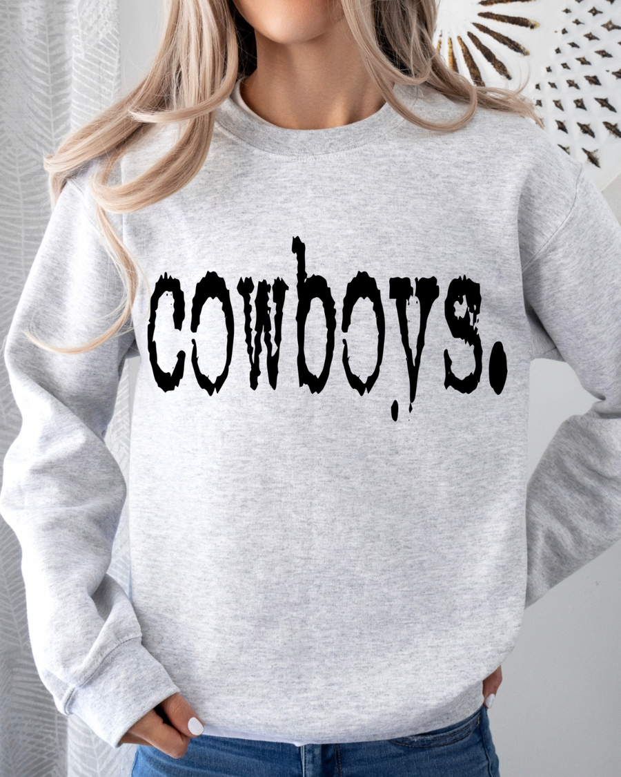 Cowboys Graphic Women’s Crewneck