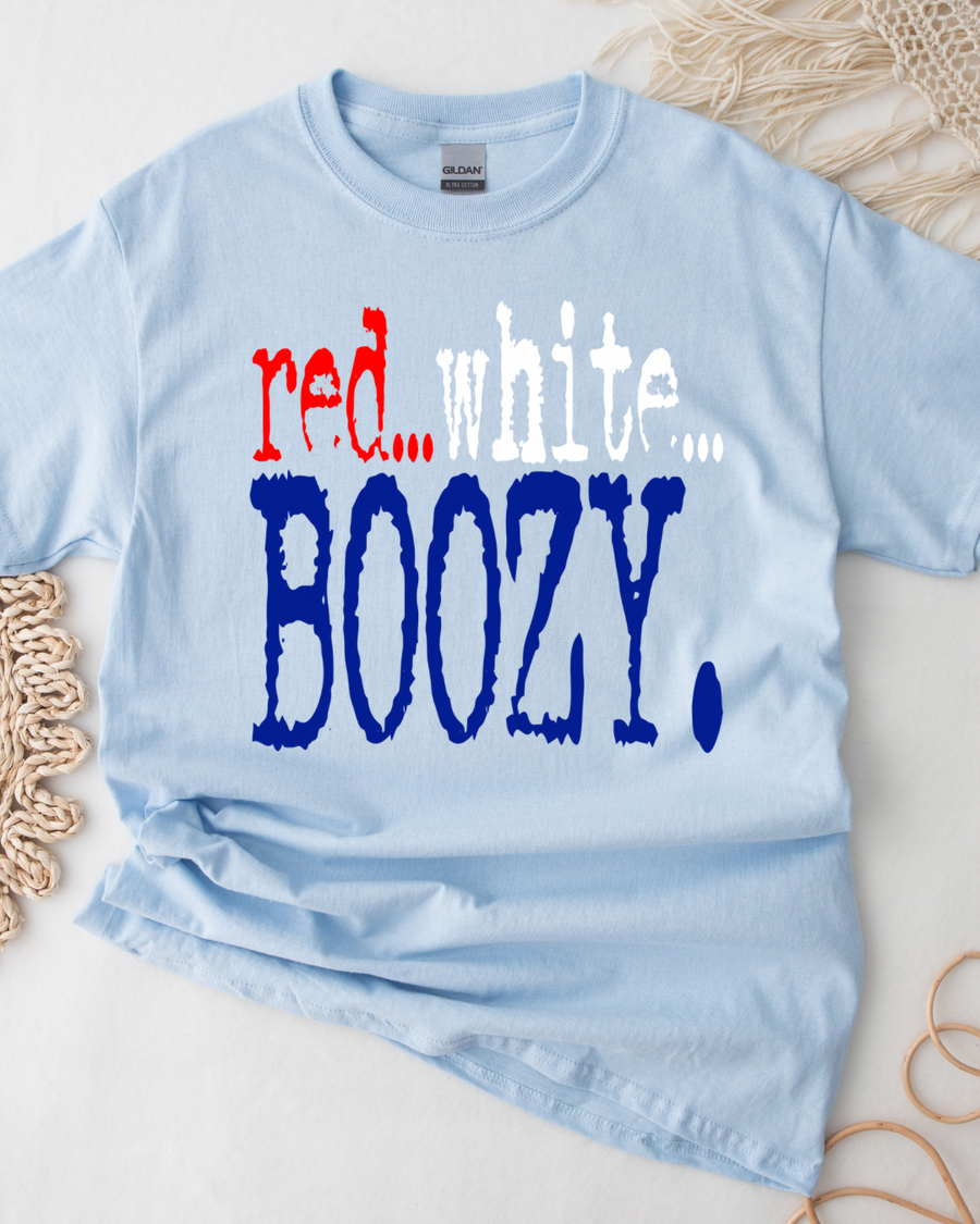 Red, White, Boozy Women’s Tee-Shirt