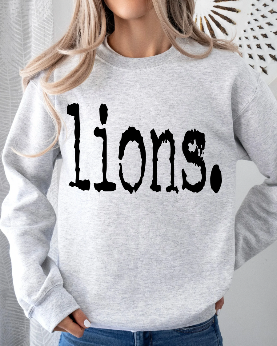 Lions Graphic Women’s Crewneck