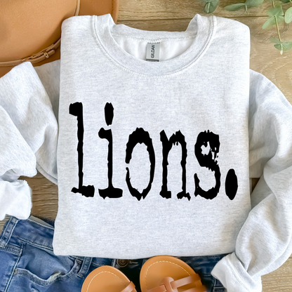 Lions Graphic Women’s Crewneck