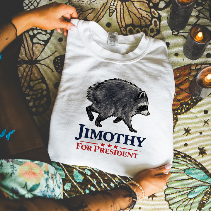 Jimothy For President Crewneck Sweatshirt