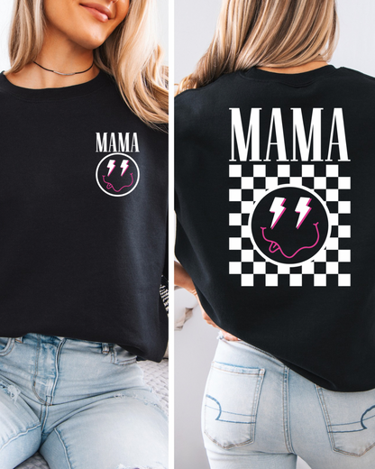 Checkered Silly Mama Women’s Tee-Shirt
