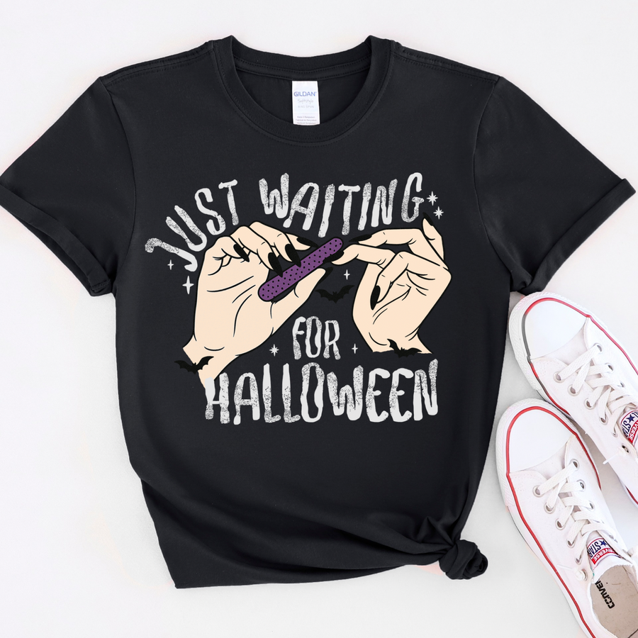 Just Waiting For Halloween Women’s Tee-Shirt