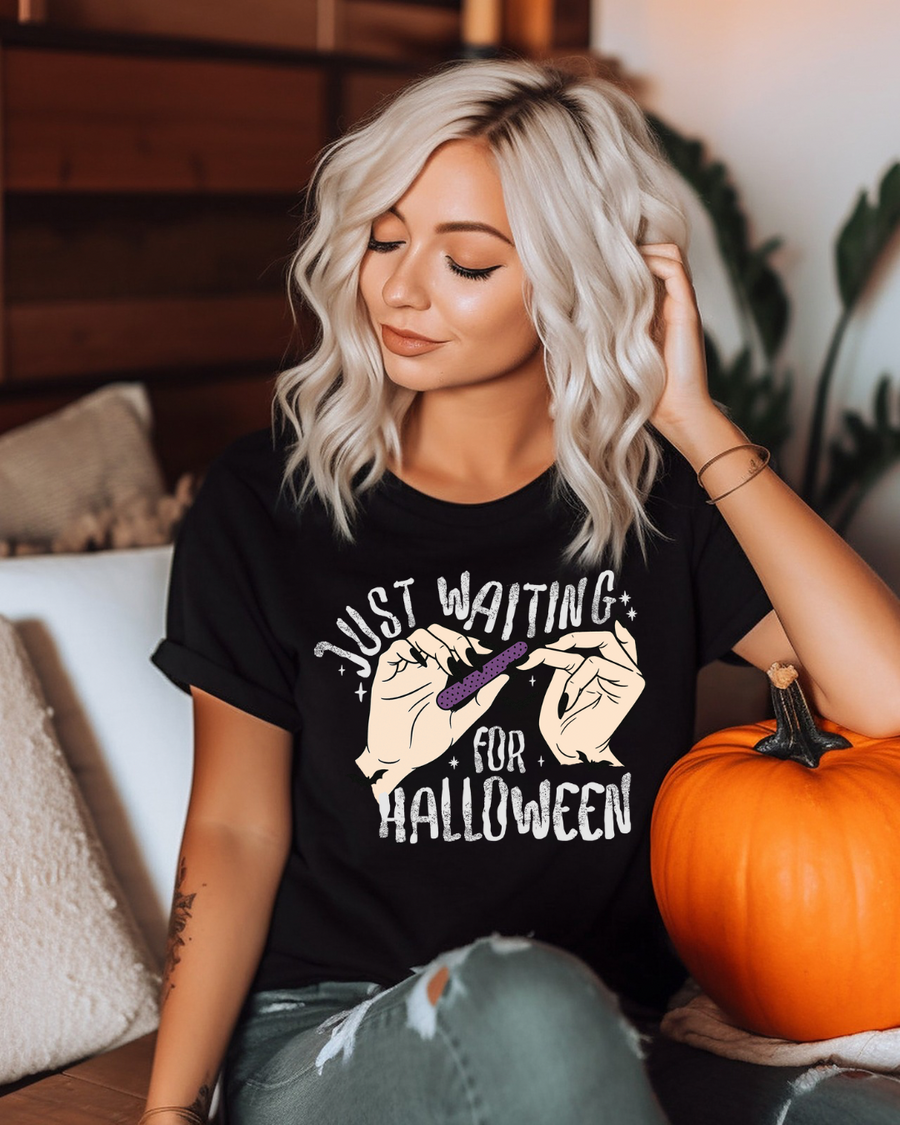 Just Waiting For Halloween Women’s Tee-Shirt