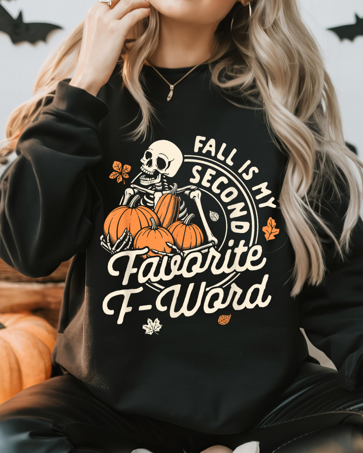 Second Favorite F-Word Women’s Crewneck Sweatshirt