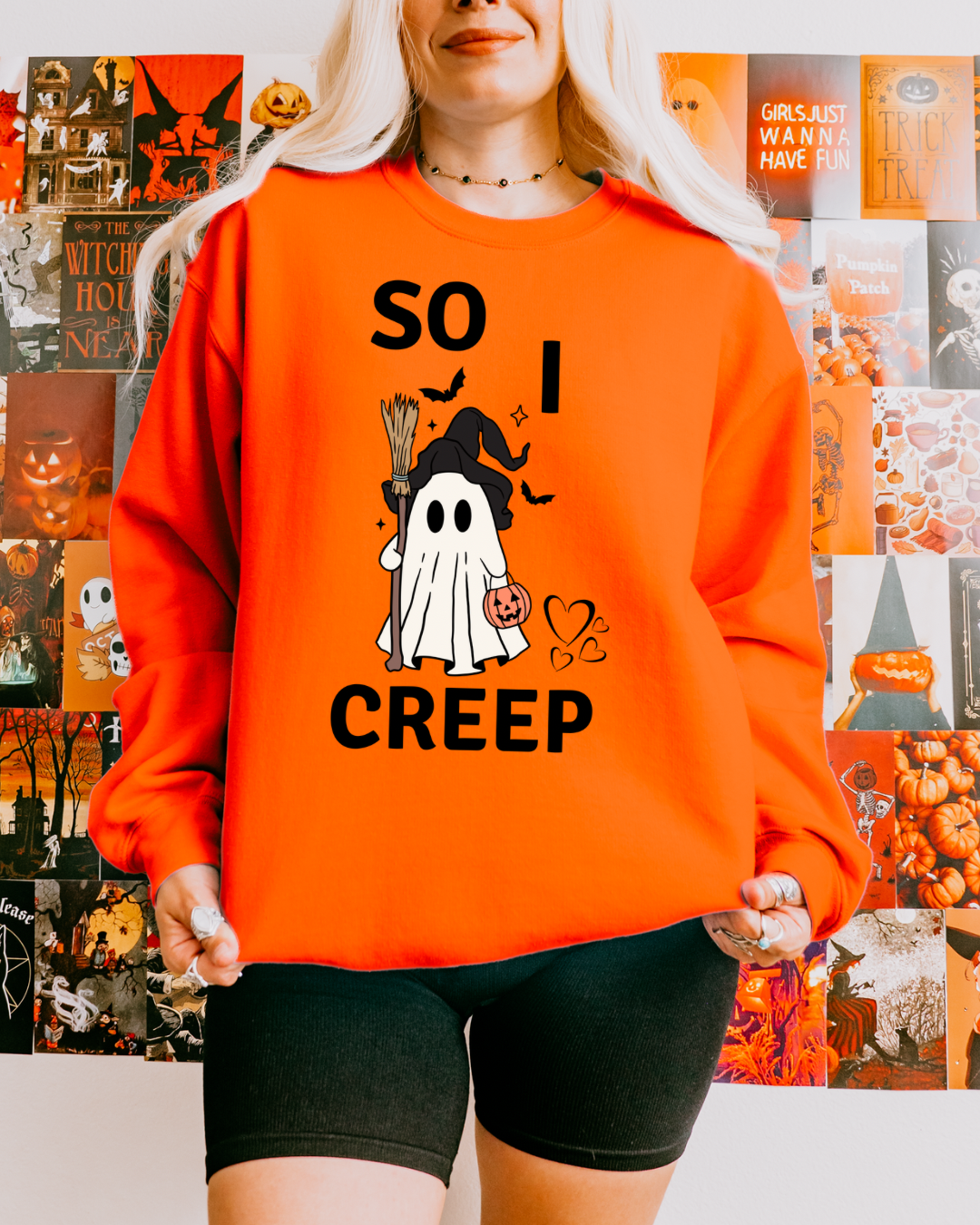 So I Creep Women’s Crewneck