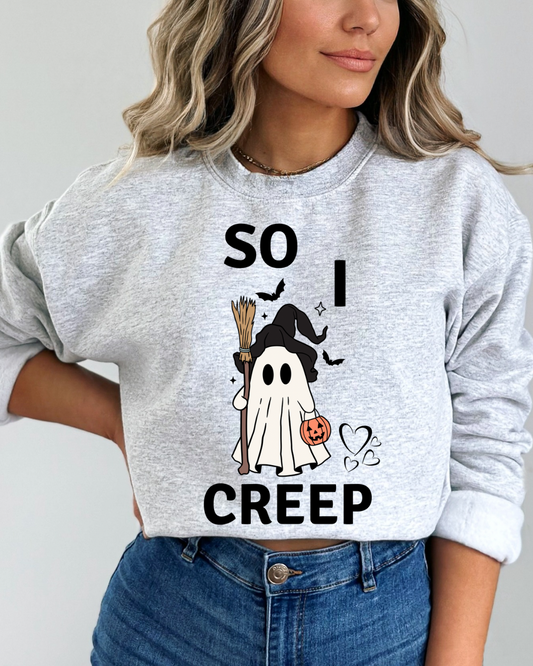 So I Creep Women’s Crewneck